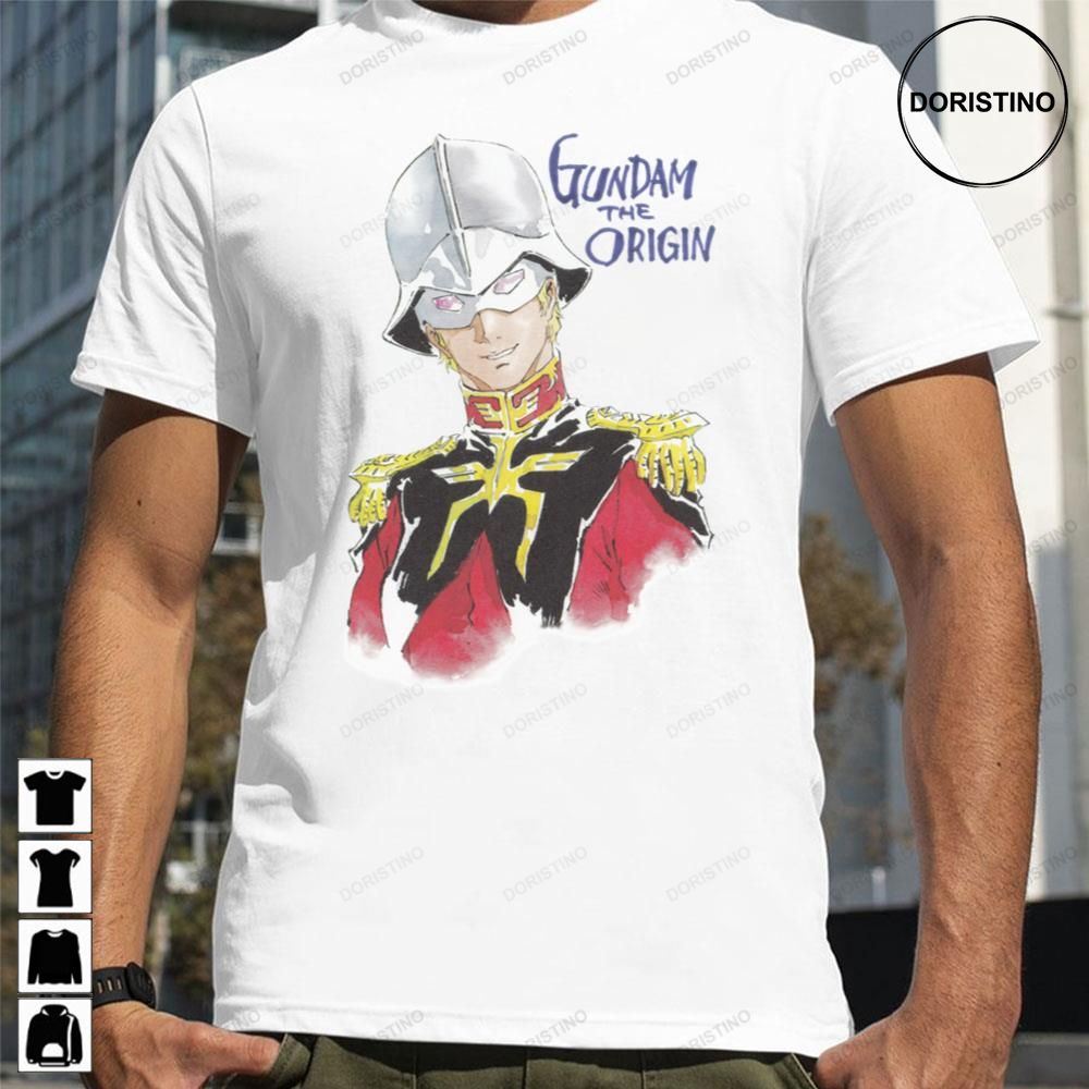 Gundam The Origin Char Aznable Limited Edition T-shirts